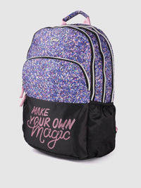 Gear Kids Typography & Geometric Print Backpack 35 L