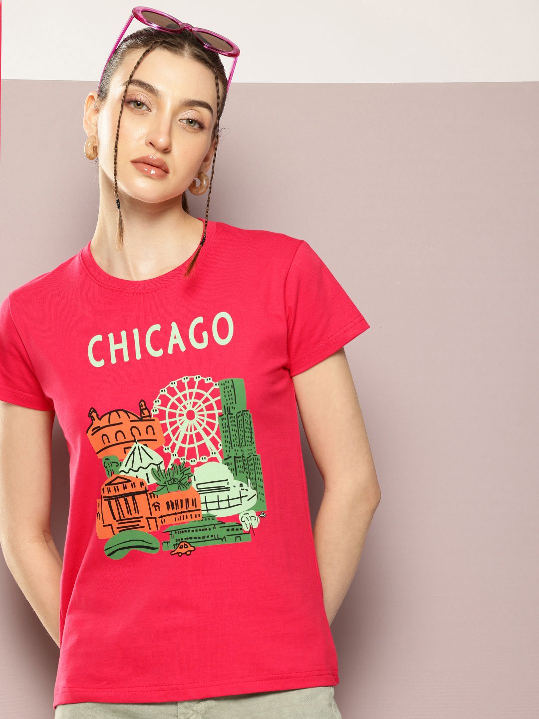 DILLINGER Graphic Printed Pure Cotton T-shirt