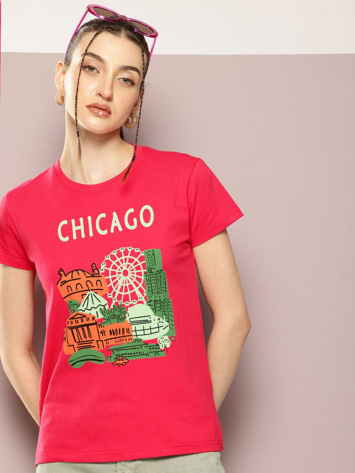 DILLINGER Graphic Printed Pure Cotton T-shirt