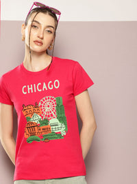 DILLINGER Graphic Printed Pure Cotton T-shirt