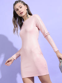 Tokyo Talkies Sheath Mini Dress