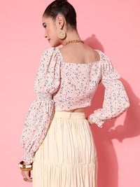 STREET 9 Pretty Pink Floral Top