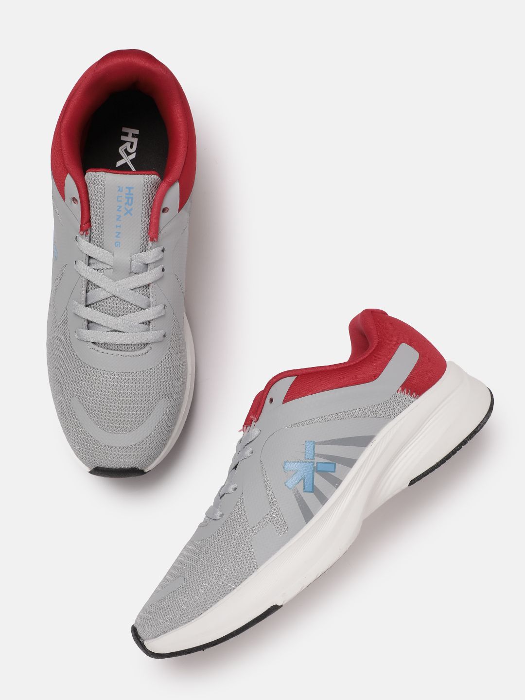 HRX by Hrithik Roshan Men Woven Design Pickleball Shoes