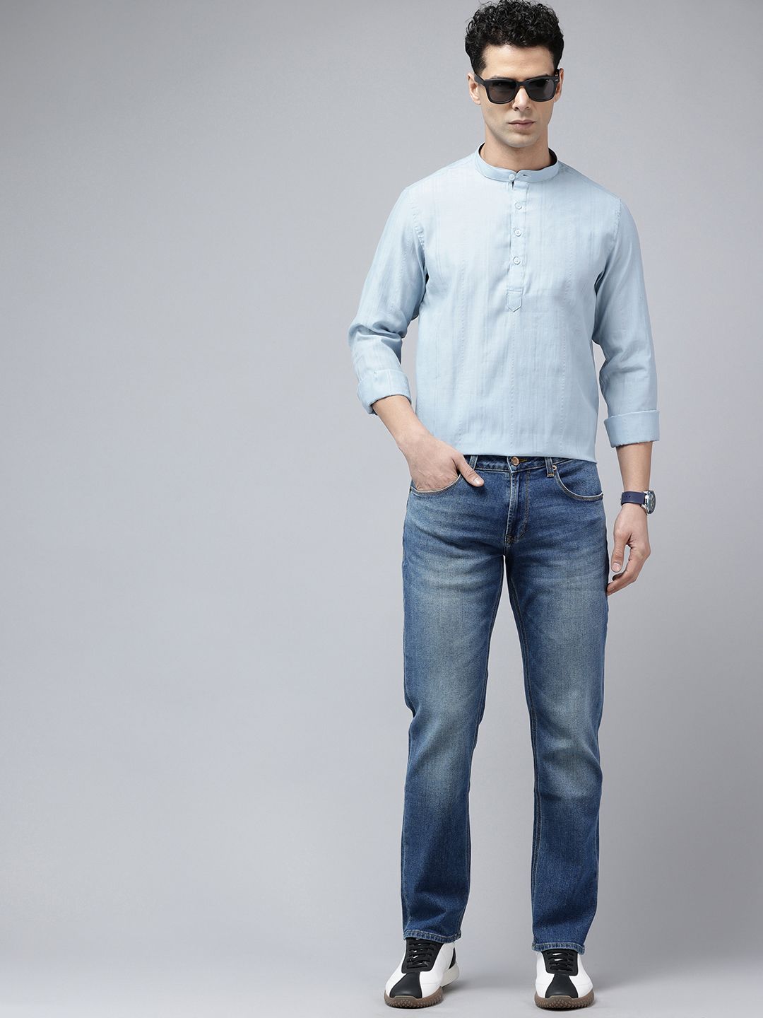 SPYKAR Men Light Fade Stretchable Jeans