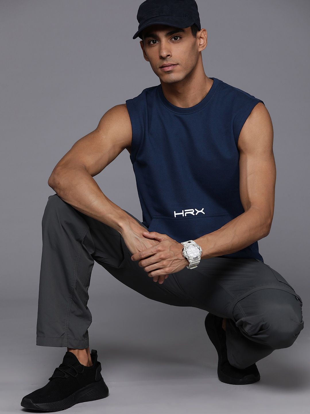 HRX by Hrithik Roshan Sleeveless Lifestyle Sweatshirt