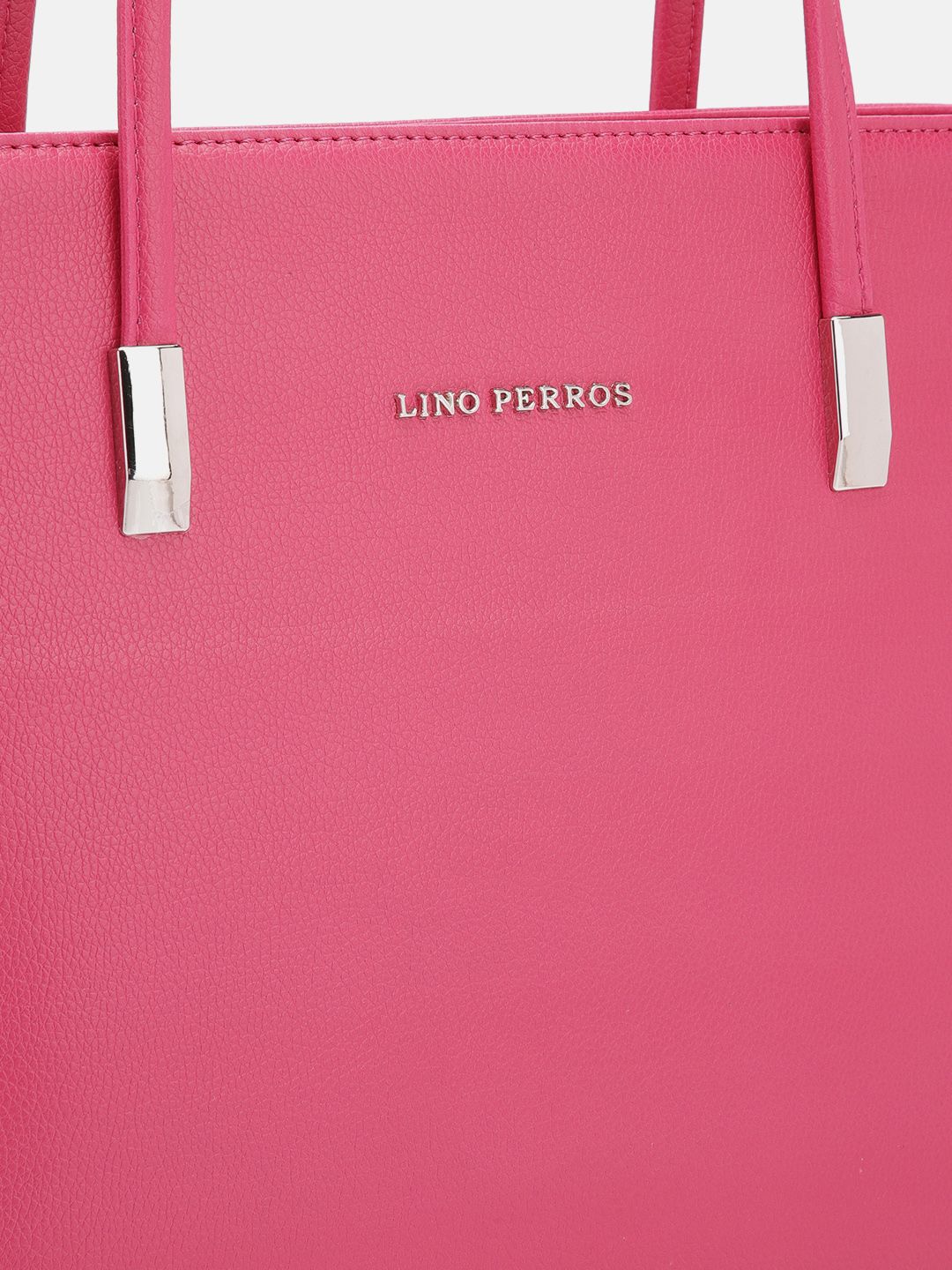 Lino Perros Textured Structured Shoulder Bag