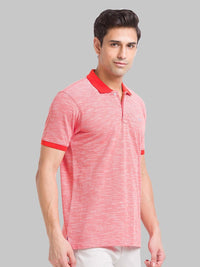 Park Avenue Polo Collar Short Sleeves Slim Fit T-shirt