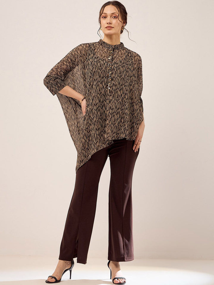 Antheaa Printed Embellished Co-Ord Set