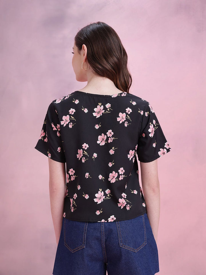 DressBerry Floral Print Top