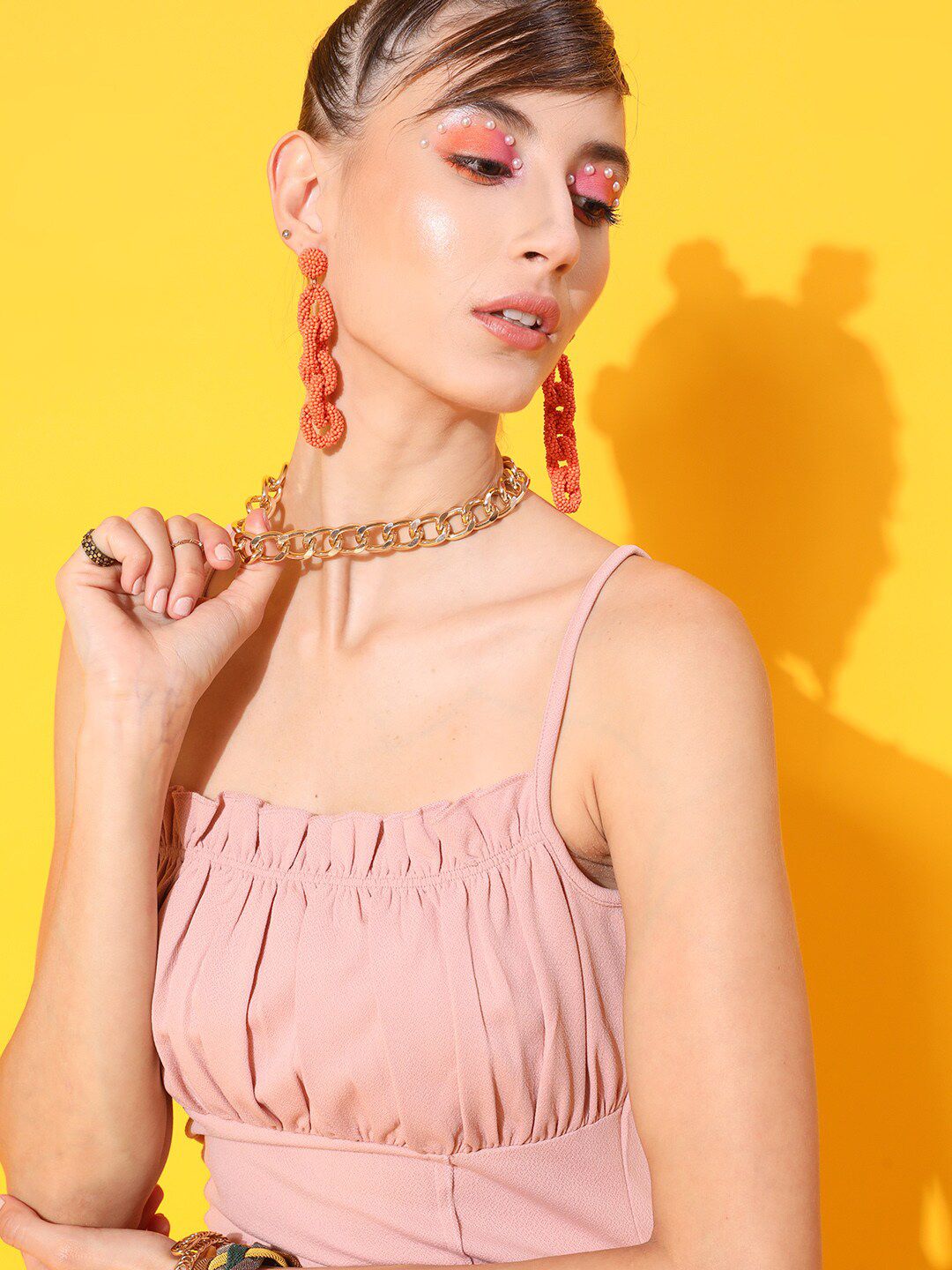 STREET 9 Pink Sheath Dress