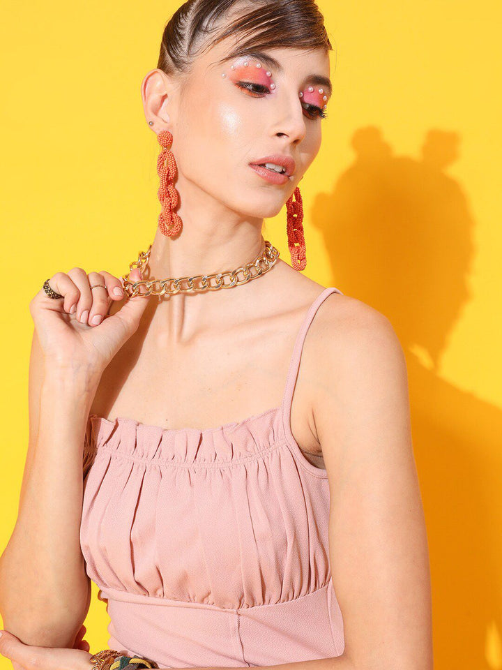 STREET 9 Pink Sheath Dress