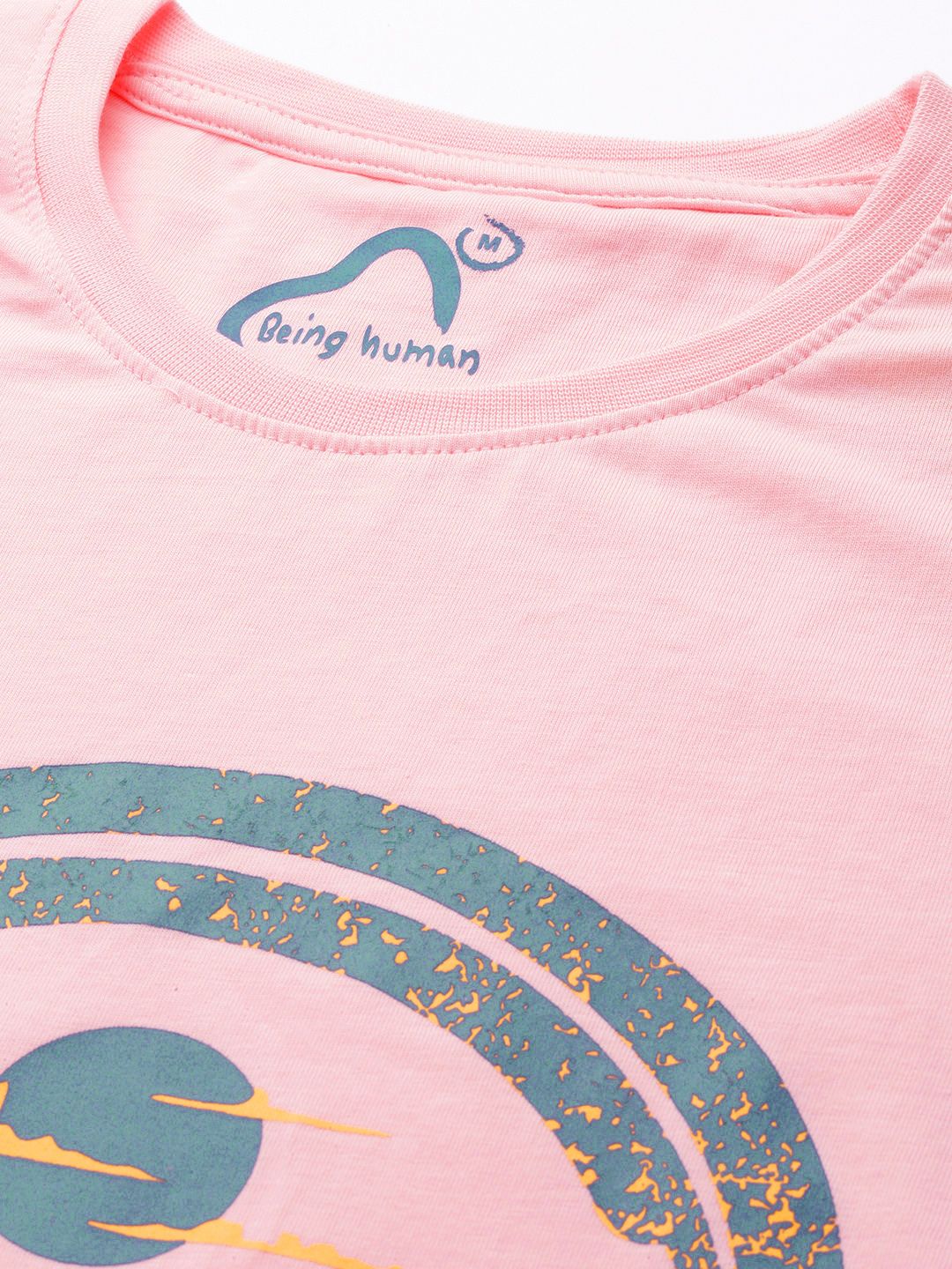 Being Human Printed Pure Cotton T-shirt
