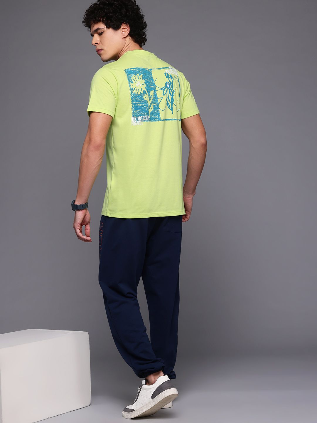 HRX by Hrithik Roshan Men Printed Lifestyle T-shirt