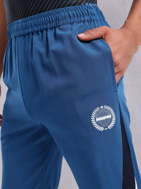 HRX by Hrithik Roshan Men Lifestyle Mid-Rise Side Striped Joggers