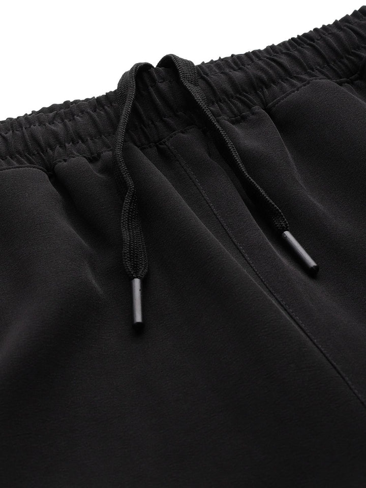 Hrx oleh Hrithik Roshan Colourblocked Logo Brand Dicetak Rapid-Dry Running Tracksuit
