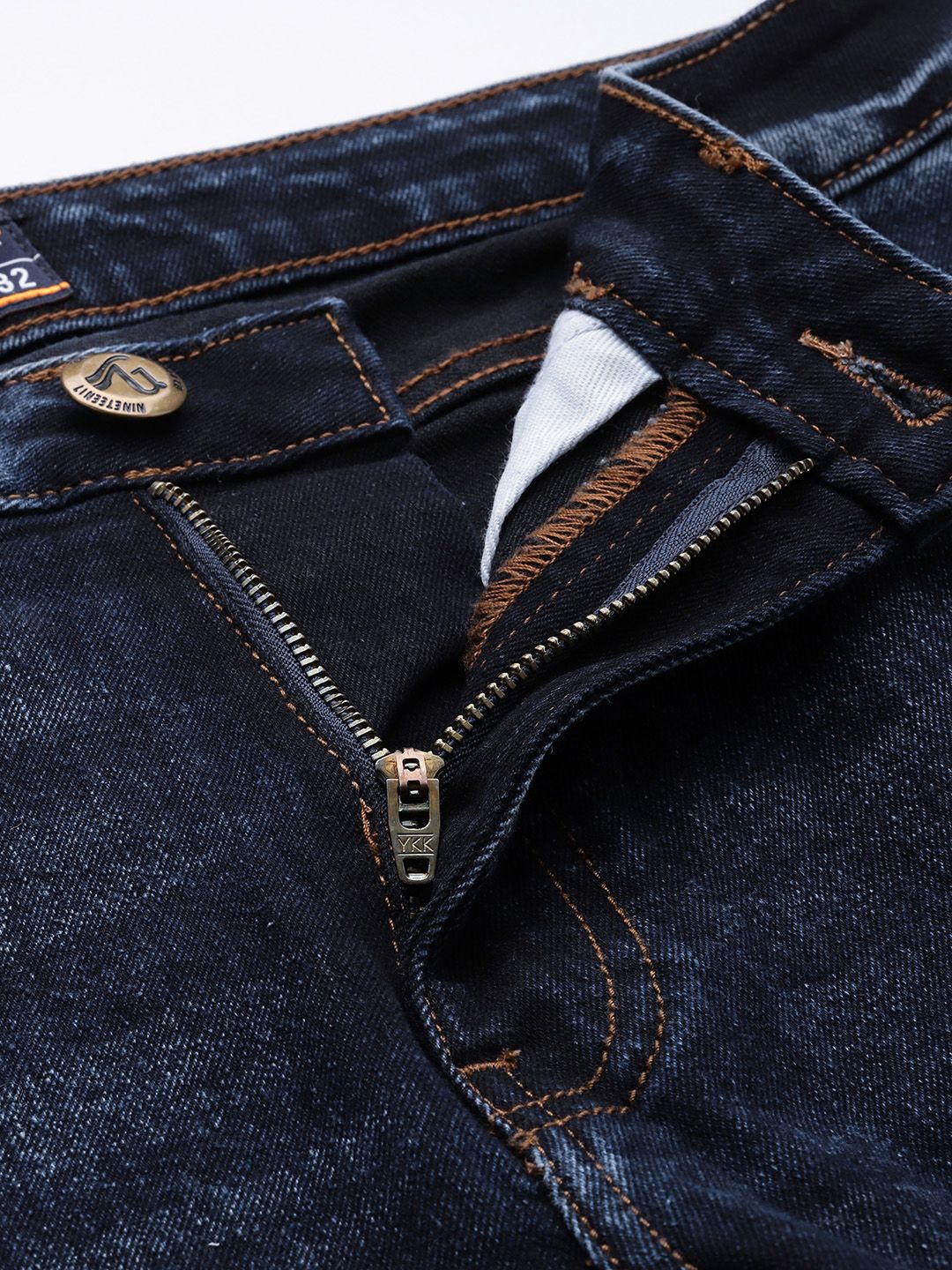 The Indian Garage Co Men Slim Fit Stretchable Jeans