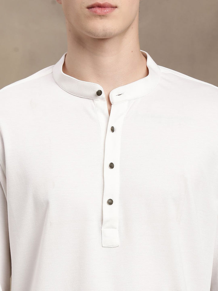Turtle Men Thread Work Kurta