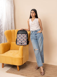 ZOUK Kovil Printed Water Resistance Backpack Up to 16 inch