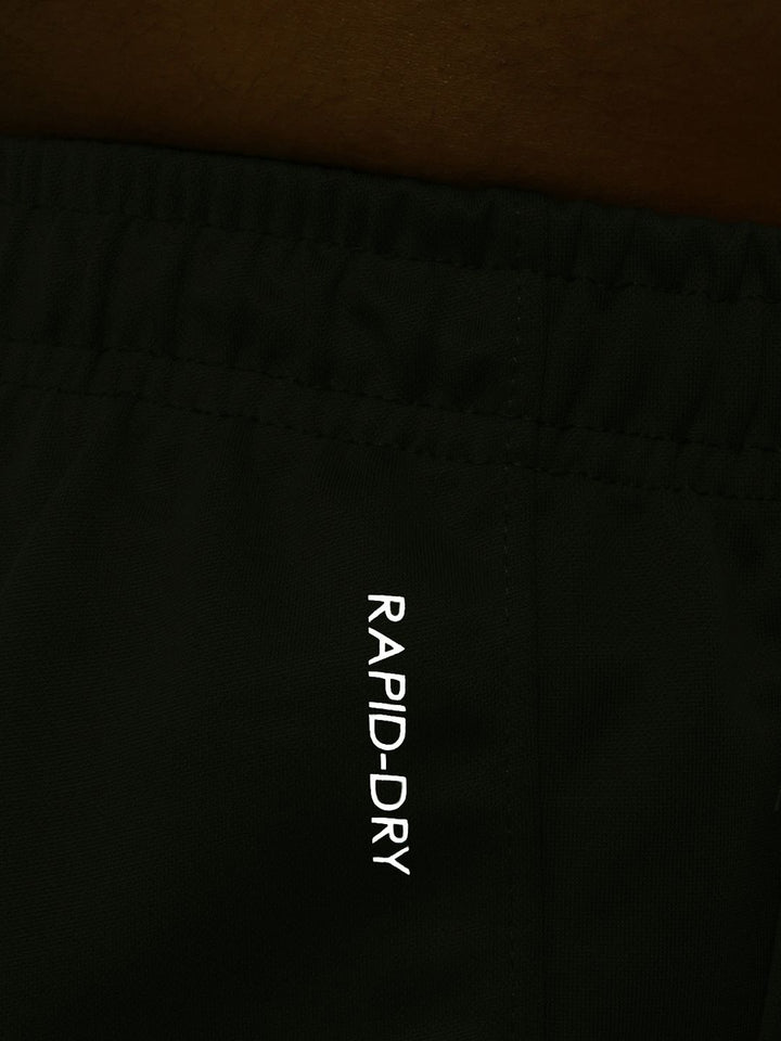 HRX by Hrithik Roshan Men Rapid-Dry Side Striped Running Shorts