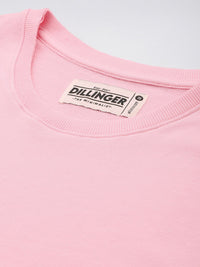 DILLINGER Women Ultra Soft Drapey Cotton Crew Neck Boxy T-Shirt