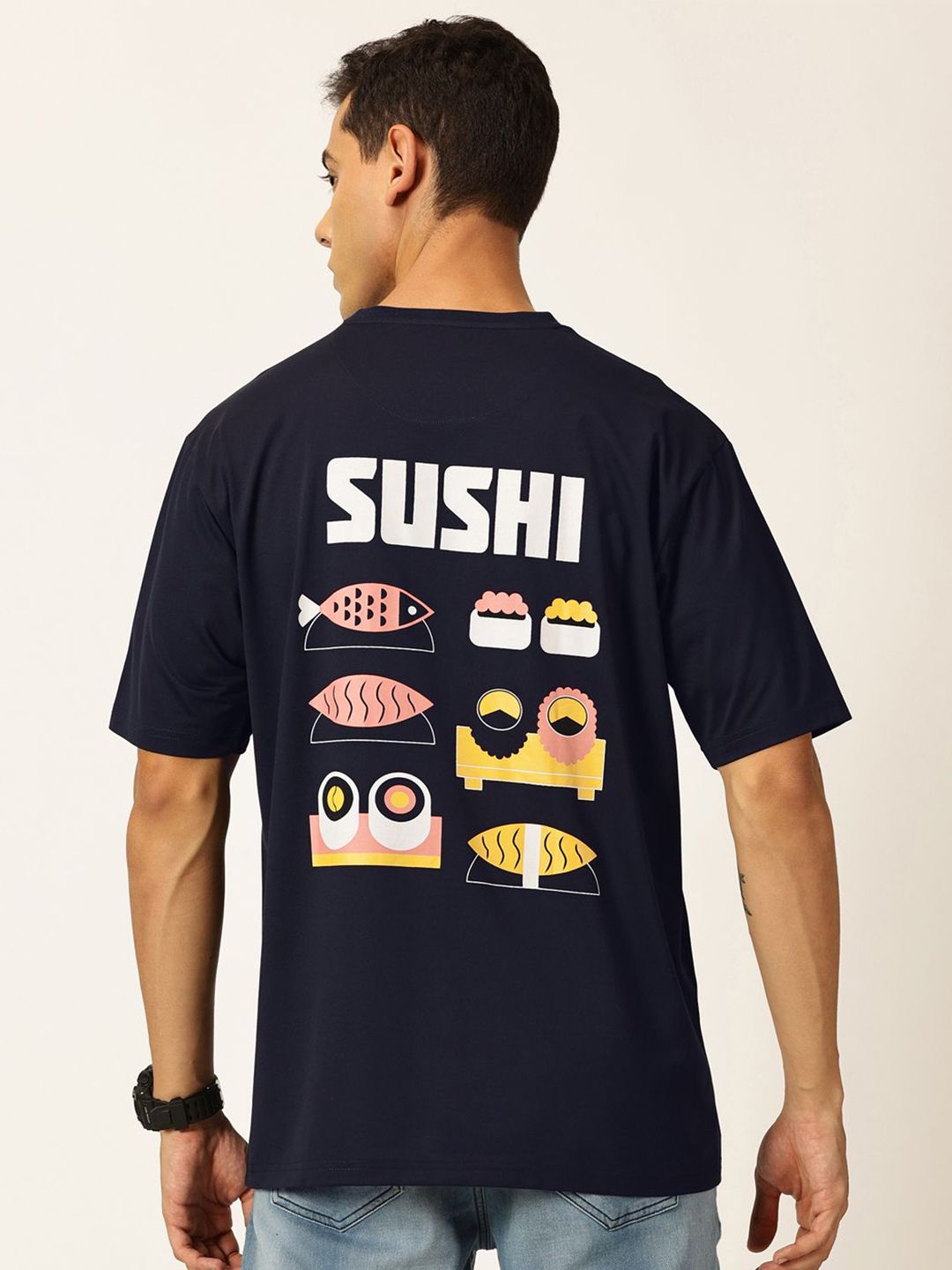 Thomas Scott Graphic Printed Drop Shoulder Oversized T-shirt