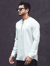 Powerlook Self Design Regular Casual Shirt