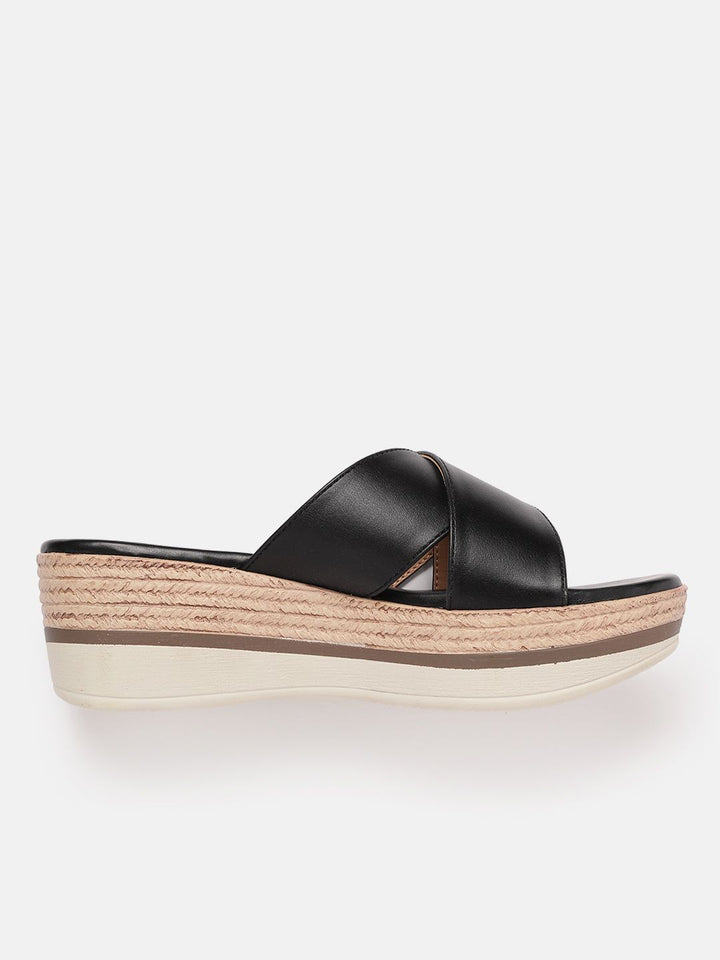 DressBerry Open Toe Flatform Heels