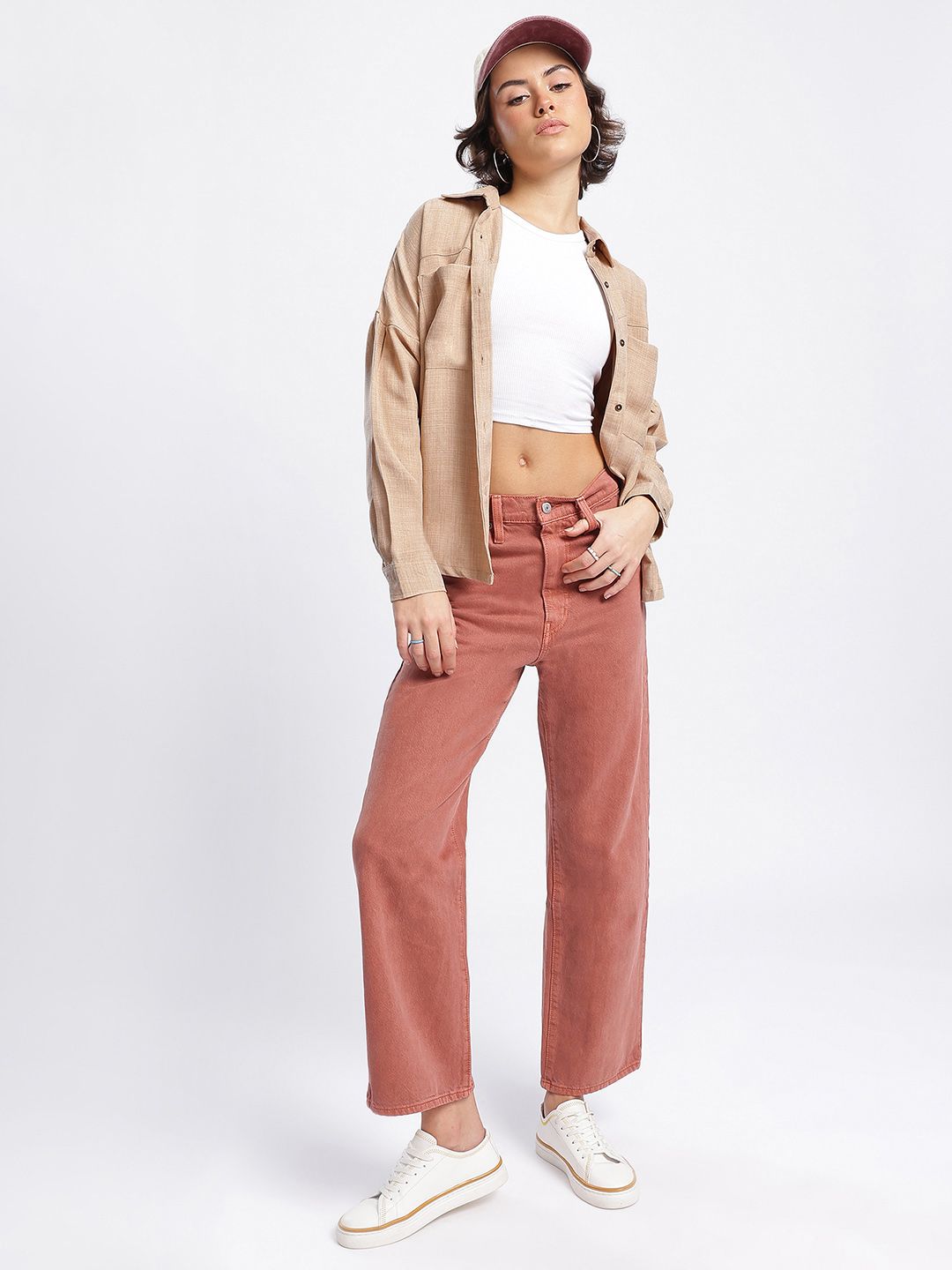 DressBerry Elegant Essence Drop-Shoulder Shirt