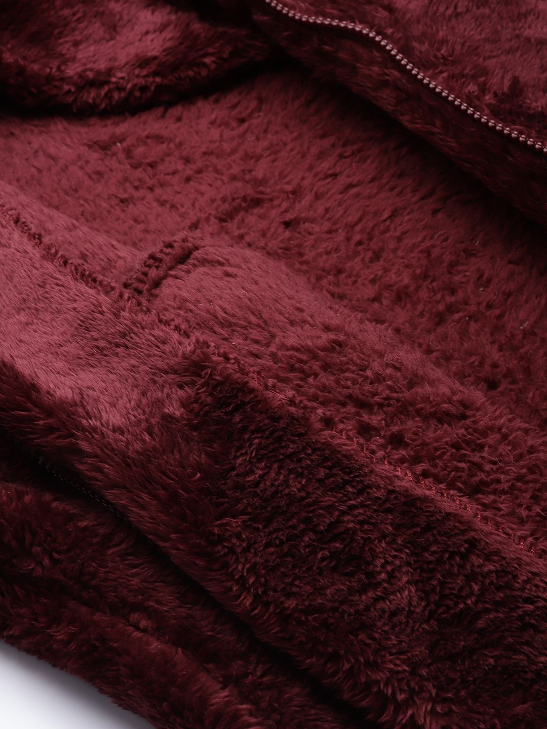DressBerry Women Burgundy Tailored Jacket