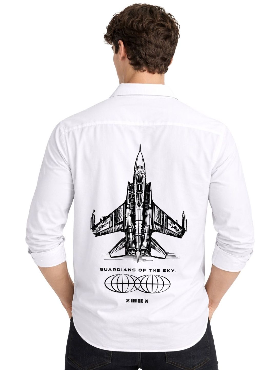 Baju Kasual Bercetak Standard ADRO Lelaki
