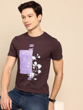 Being Human Graphic Printed Pure Cotton Slim Fit T-shirt