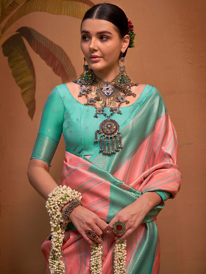 Saree mall Woven Design Zari Banarasi Sarees