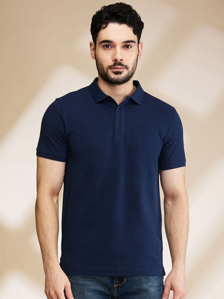 Being Human Men Polo Collar T-shirt