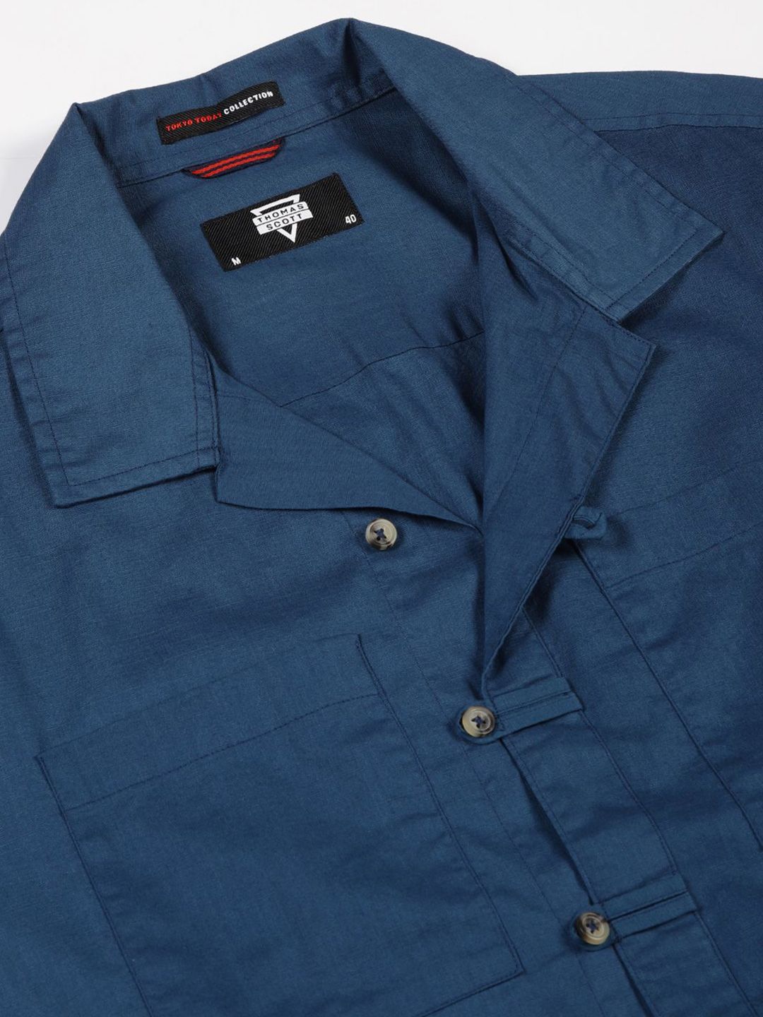 Thomas Scott Men Premium Opaque Casual Shirt