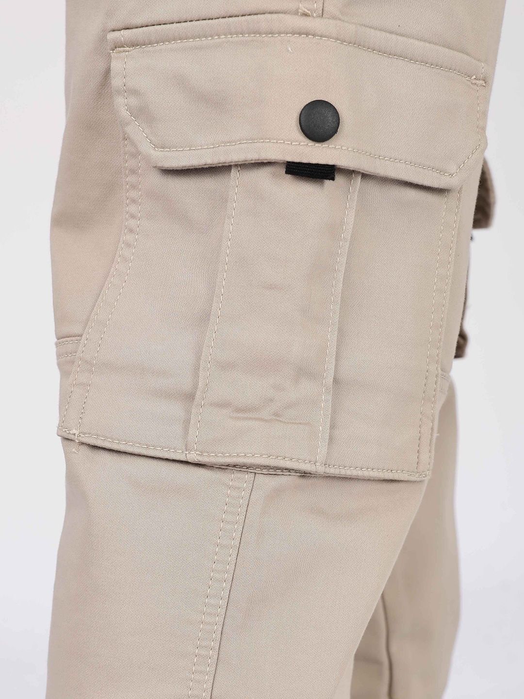 Eszett Lelaki Lelaki Regular Fit Cotton Cargo Joggers