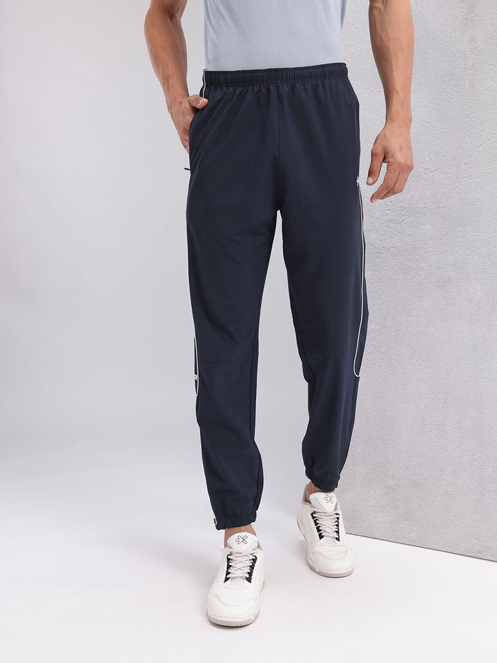 HRX by Hrithik Roshan Men Contrast Piping Lifestyle Joggers