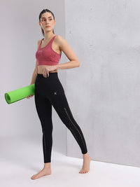 HRX by Hrithik Roshan Half Coverage Lightly Padded Yoga Bra
