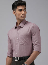 Park Avenue Self Design Slim Fit Opaque Formal Shirt