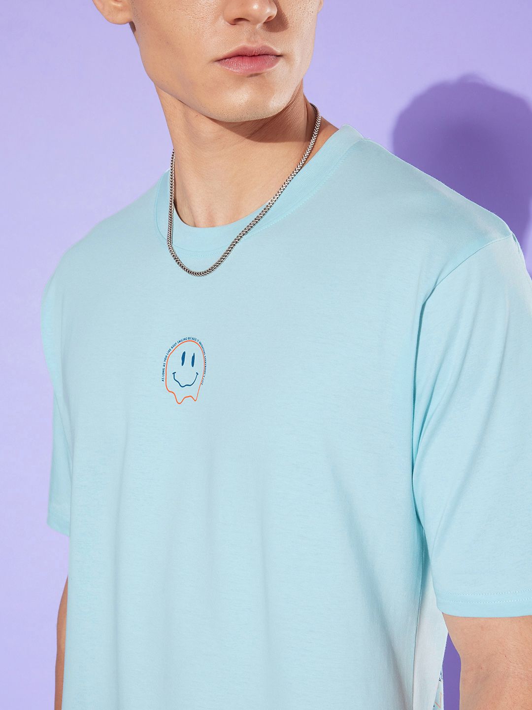 Difference of Opinion Printed Cotton Oversized T-shirt