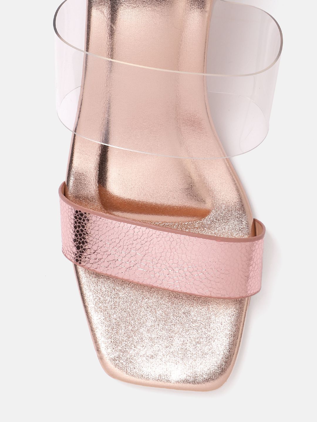 DressBerry Open Toe Block Heel