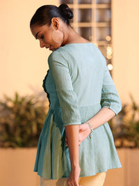 Libas Women Round Neck Cotton Tunic