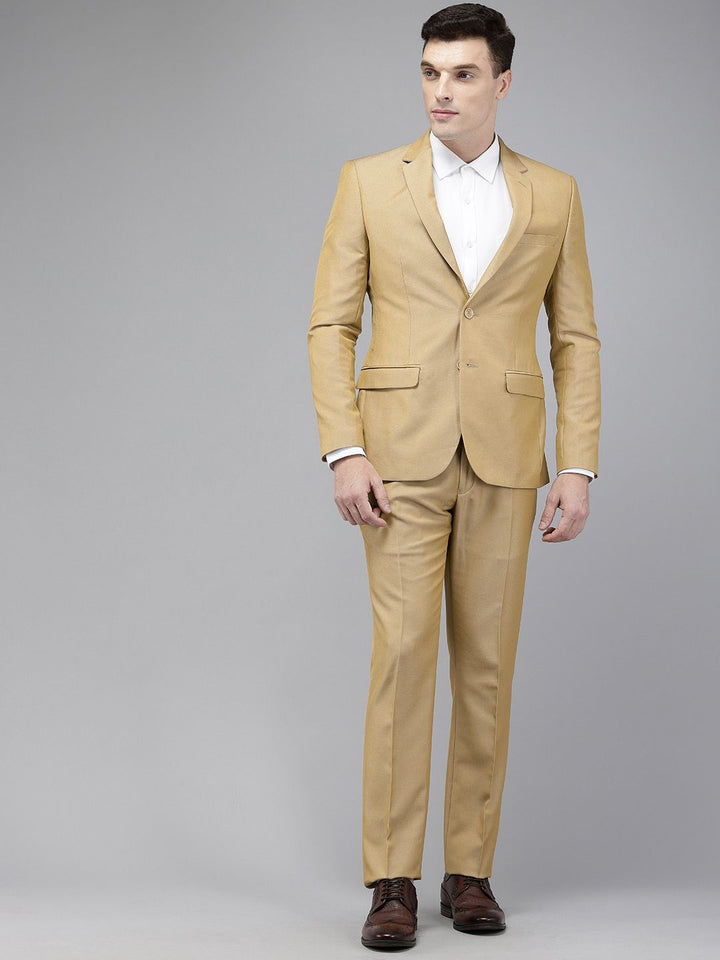 Park Avenue Super Slim Fit Fit Lapel Lapel Single-Breasted 2 Piece Formal Suit