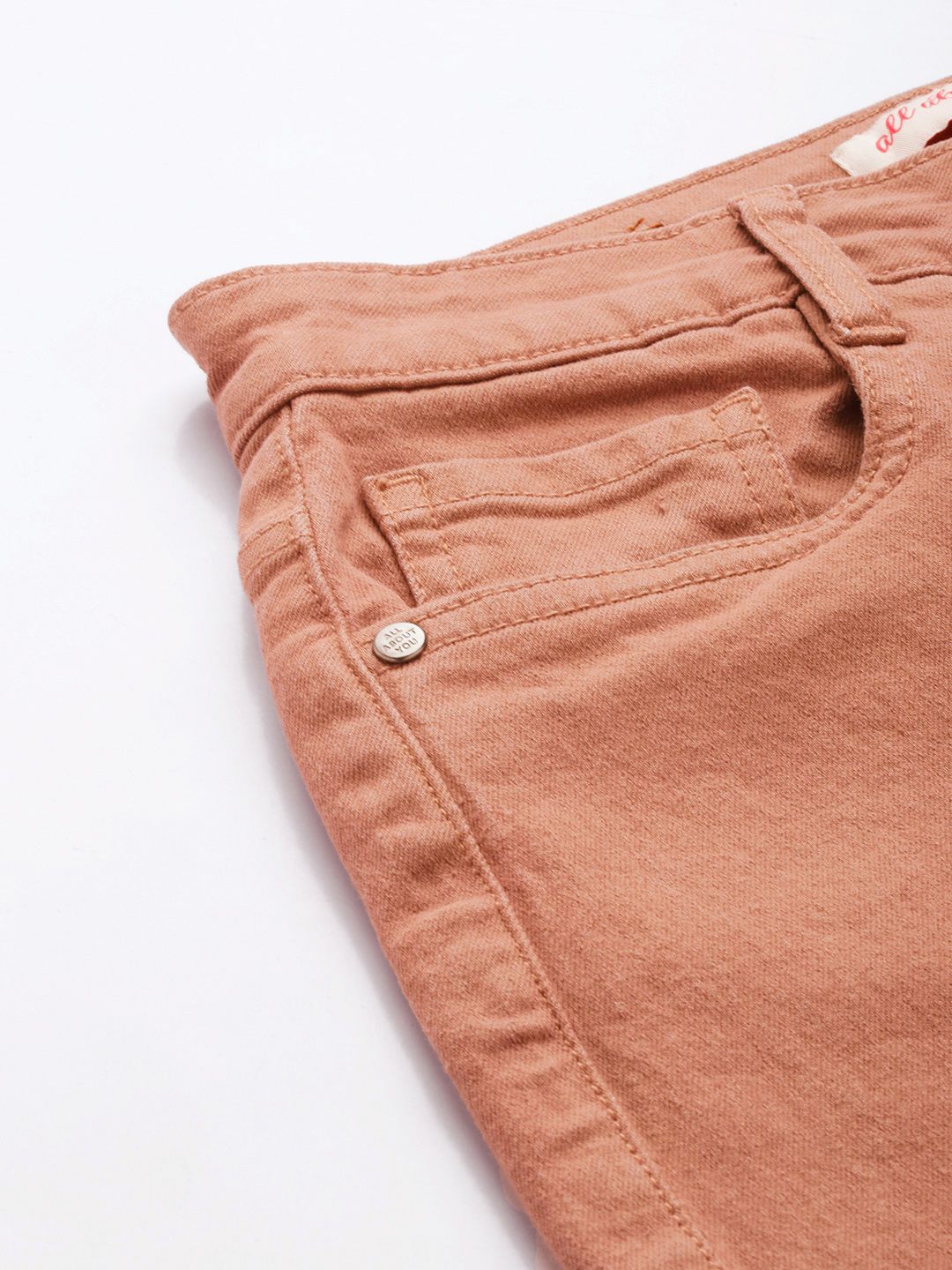 all about you Women Straight Fit High-Rise Stretchable Jeans
