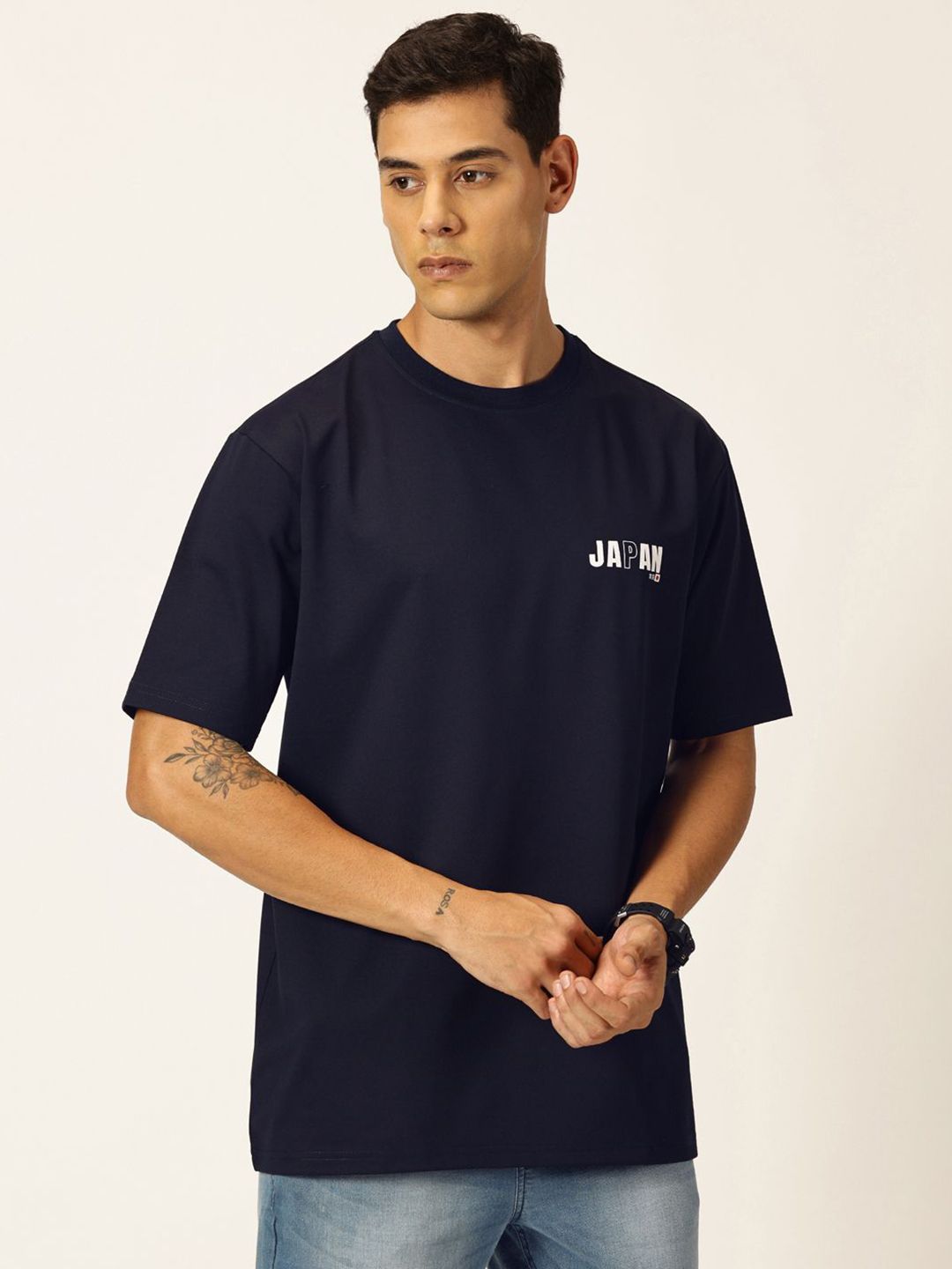 Thomas Scott Graphic Printed Drop Shoulder Oversized T-shirt