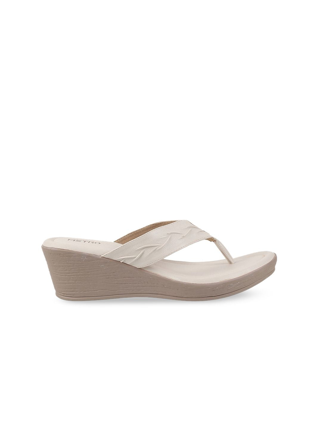 Metro Printed Wedge Peep Toes