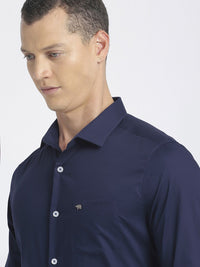 THE BEAR HOUSE Spread Collar Slim Fit Formal Shirt