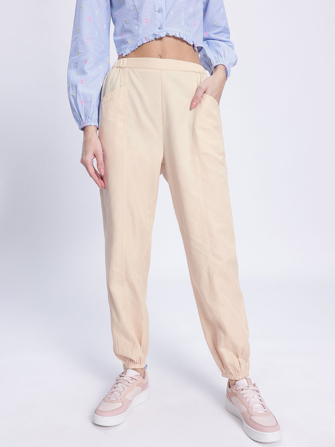 DressBerry Women Cozy Couture Jogger Style Trousers