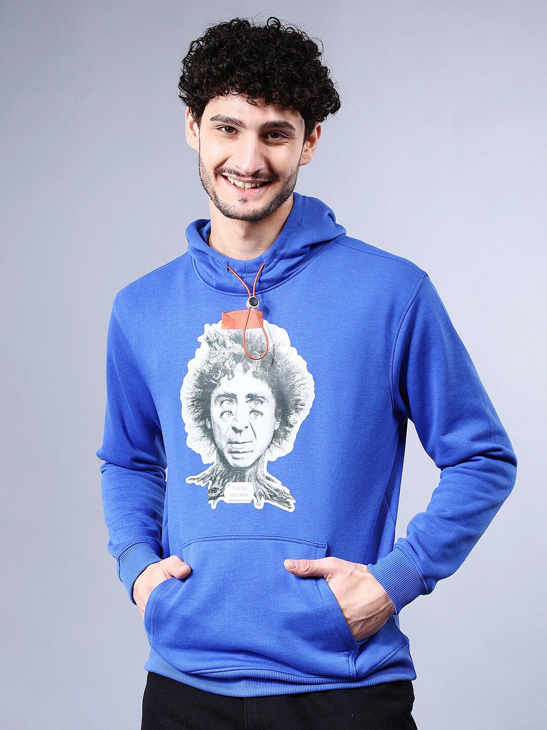 The Indian Garage Co Graphic Printed Hooded Sweatshirt