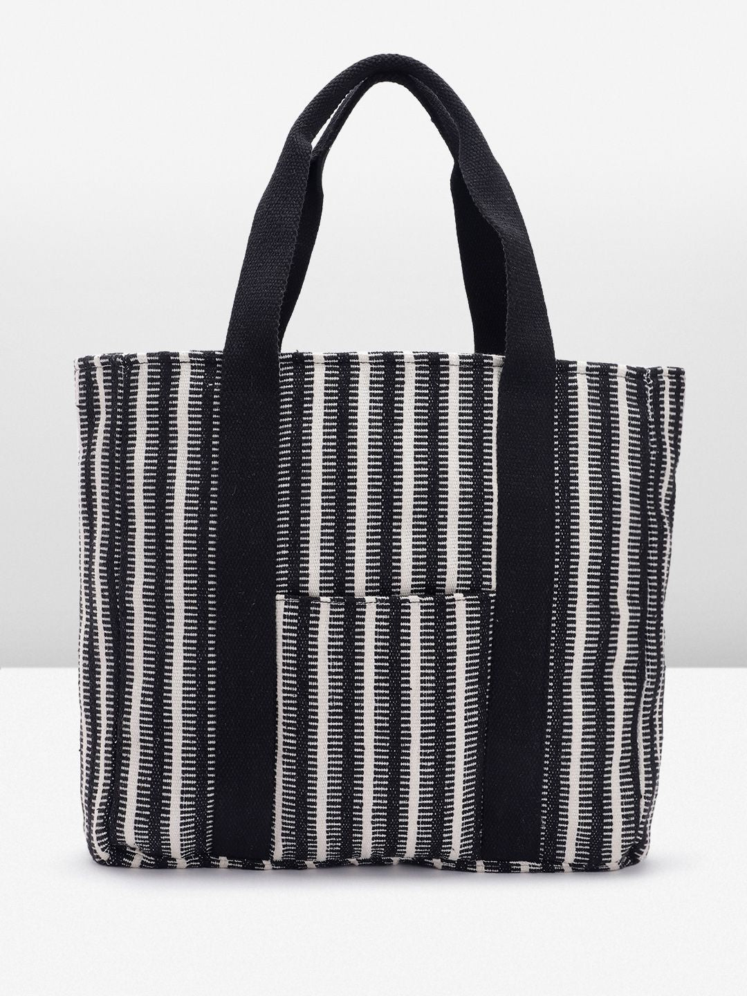 Anouk Striped Structured Shoulder Bag