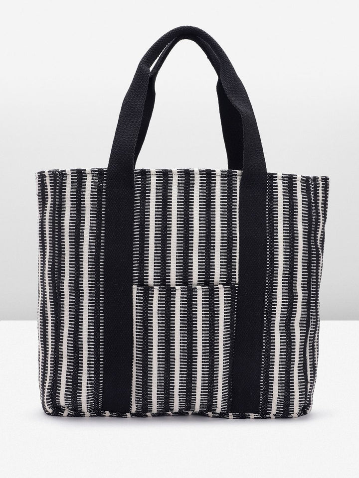 Anouk Striped Structured Shoulder Bag